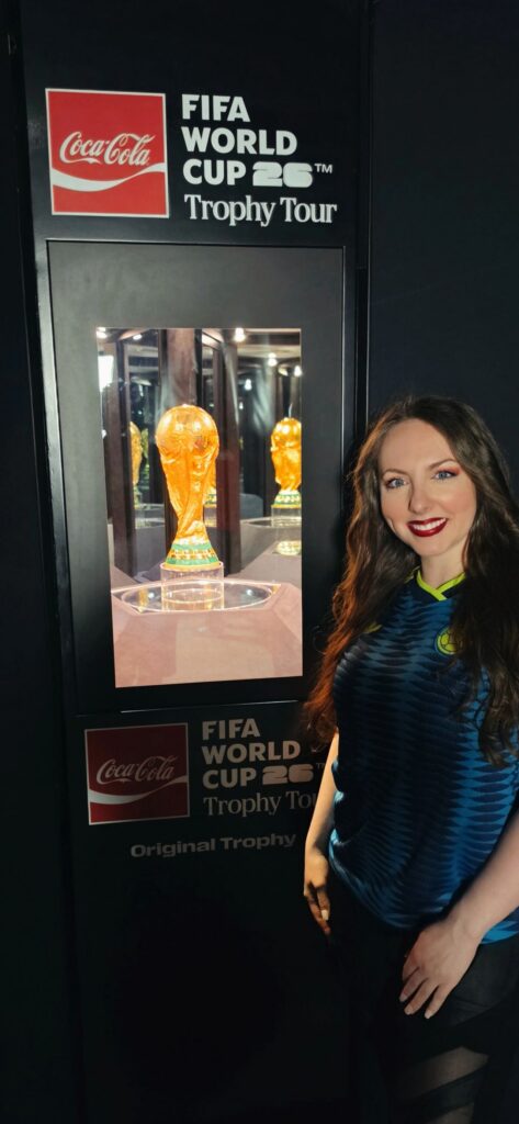 FIFA World Cup DJ Your Girl Flav Flavia Abadia Trophy Tour Picture 2
